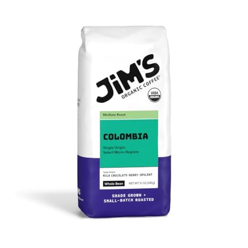 Jim's Organic Coffee Jim's Organic Coffee Colombian Single Origin (medium roast)