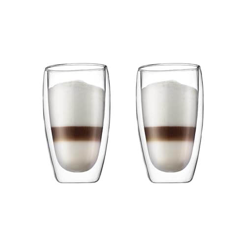 Bodum Bodum Pavina Double-Wall Glass, 15 oz, Set of 2