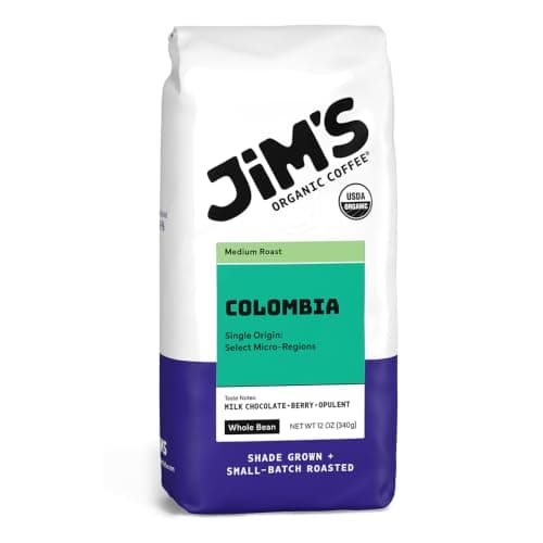 Jim's Organic Coffee Jim's Organic Coffee Colombian Single Origin (medium roast)