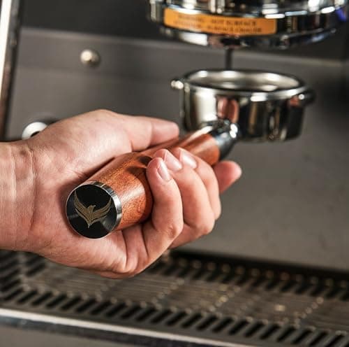 KNODOS KNODOS 54mm Bottomless Portafilter (rosewood handle)
