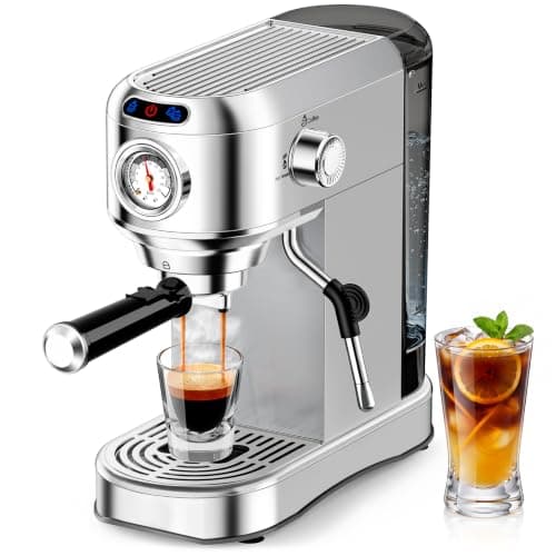 AERCANA AERCANA Espresso Machine 20 Bar with Milk Frother